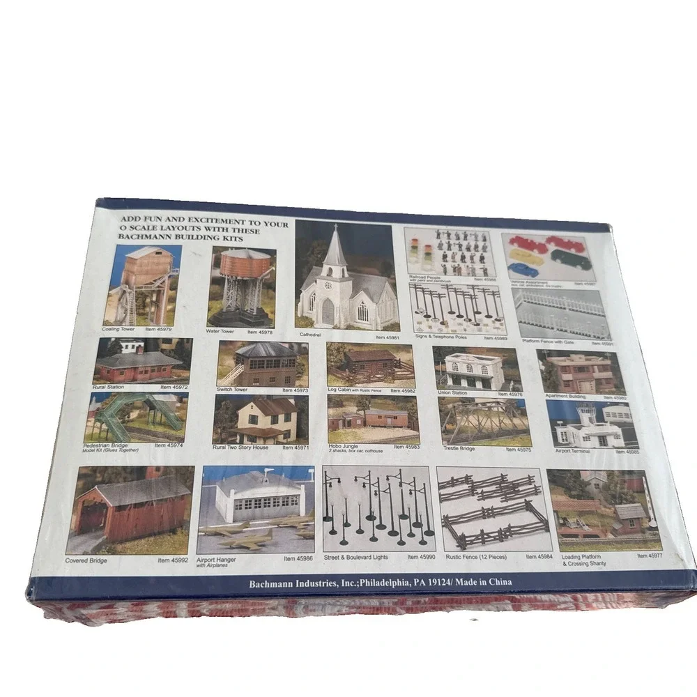 Plasticville USA Bachman Water Tower Item # 45978 New In Factory Sealed Box
